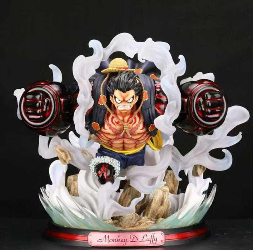 One Piece Gear Fourth Luffy Action Figure PVC Figma Collectible Statue Toy-xinru