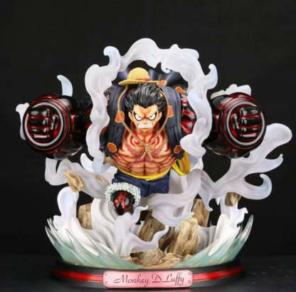 One Piece Gear Fourth Luffy Action Figure PVC Figma Collectible Statue Toy-xinru
