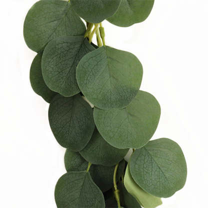 Party Wedding Decoratinon Ivy Leaves Artificial Eucalyptus Garland-xinru