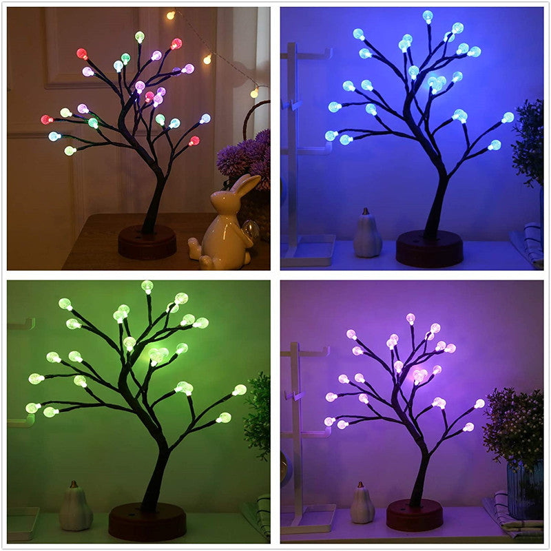 Led Blossom Tree lights 16 Colors With Control-xinru