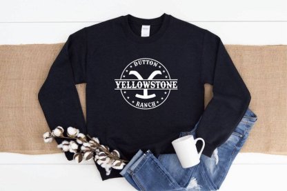 Yellowstone Dutton Ranch Sweatshirt-xinru shop