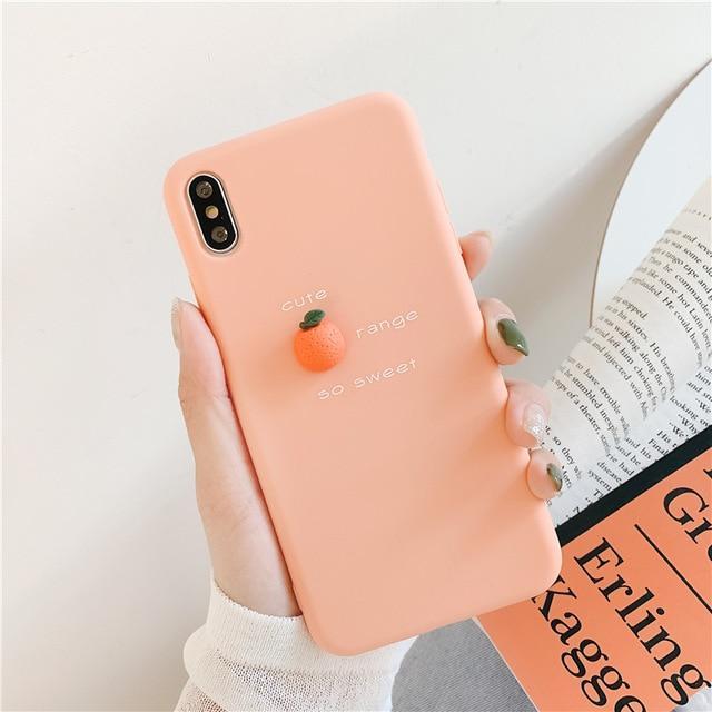 3D Fruit & Quotes Case-xinru