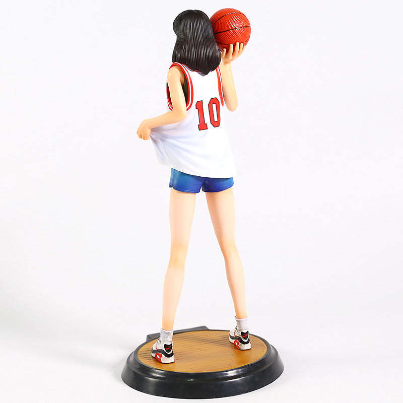 Anime Slam Dunk Akagi Haruko 1/8 Scale PVC Figure Collectible Model Toy-xinru