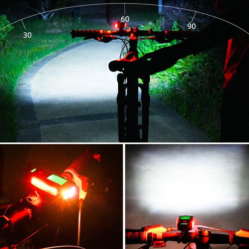 Multifunctional Waterproof LED  Cycling Flashlight-xinru