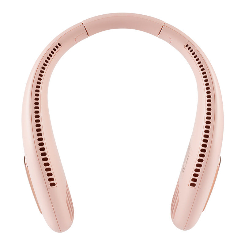 Outdoor USB Rechargeable Bladeless Neck Fan-xinru
