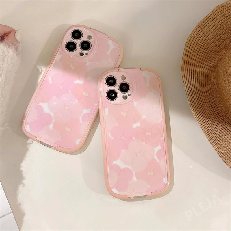 Pink Flower Bracket Case-xinru