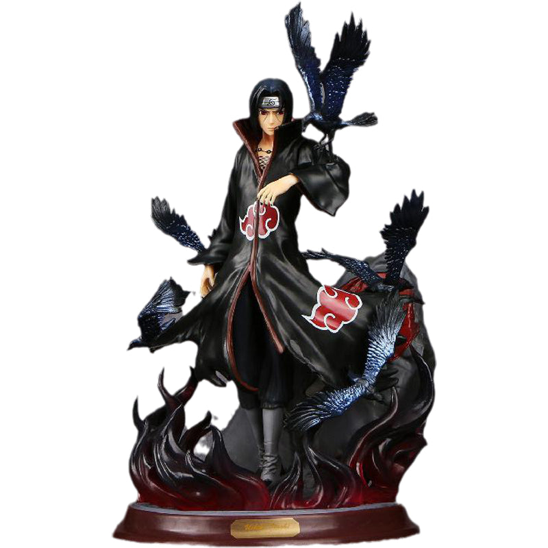 Naruto Shippuden Uchiha Itachi Pvc Action Figure Toy Collection Model Crow-xinru