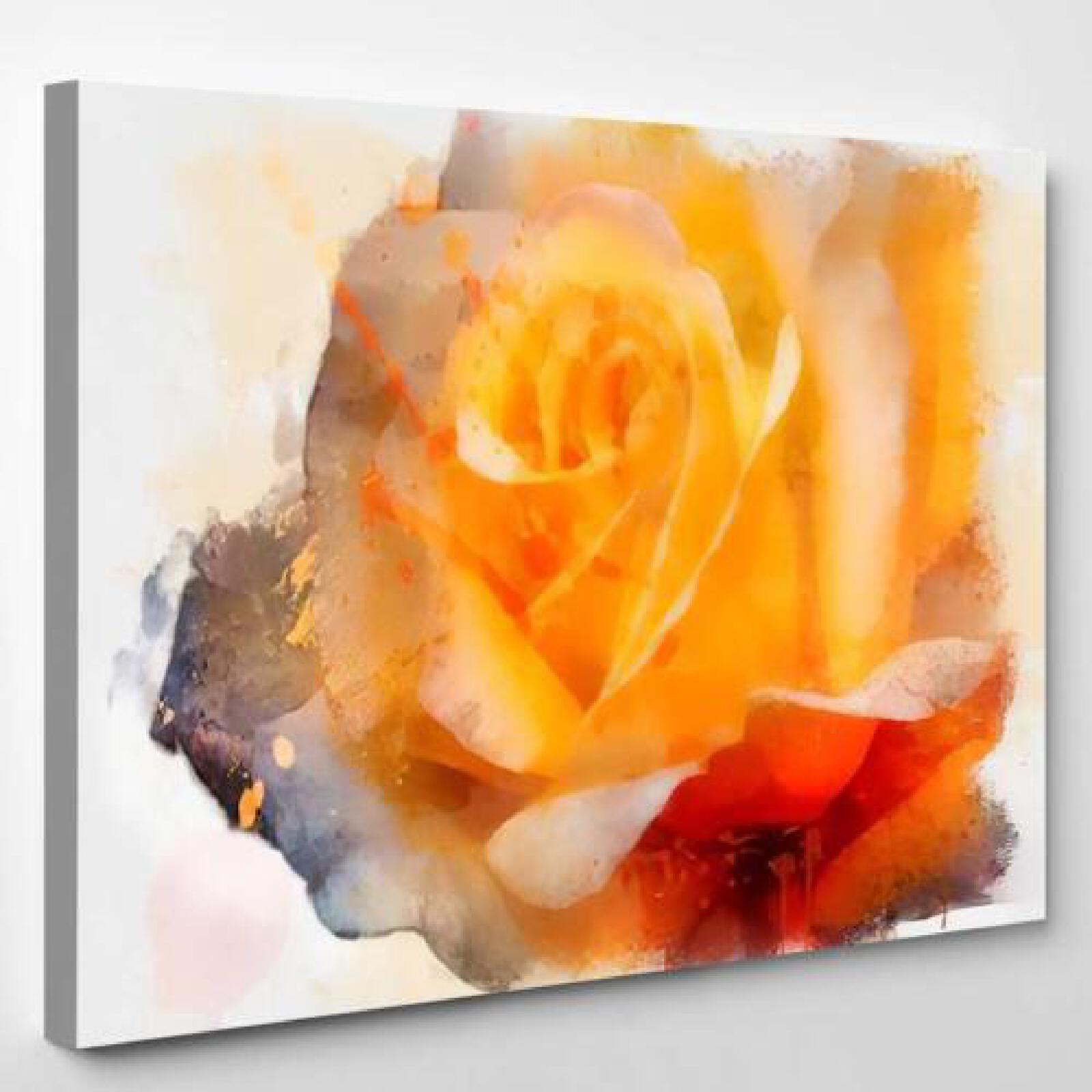 Beautiful Rose Watercolor-xinru shop