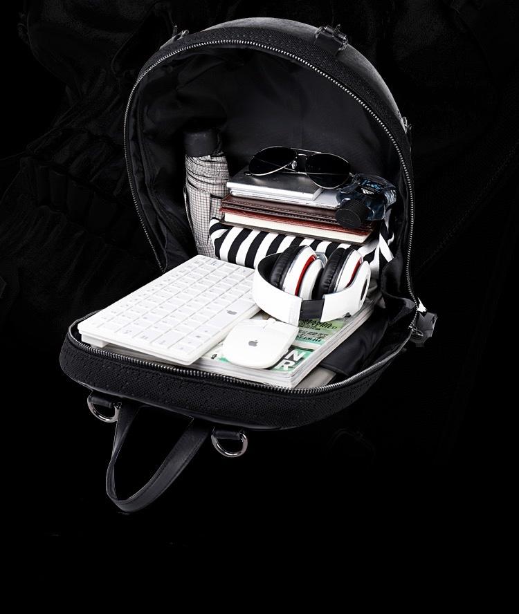 3D Skull Backpack-xinru shop