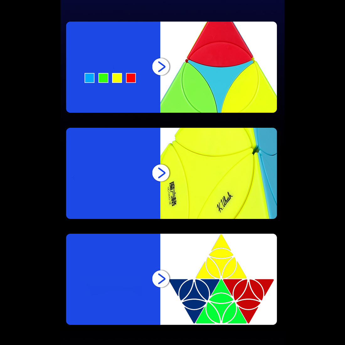 QiYi Coin Pyraminx-xinru shop