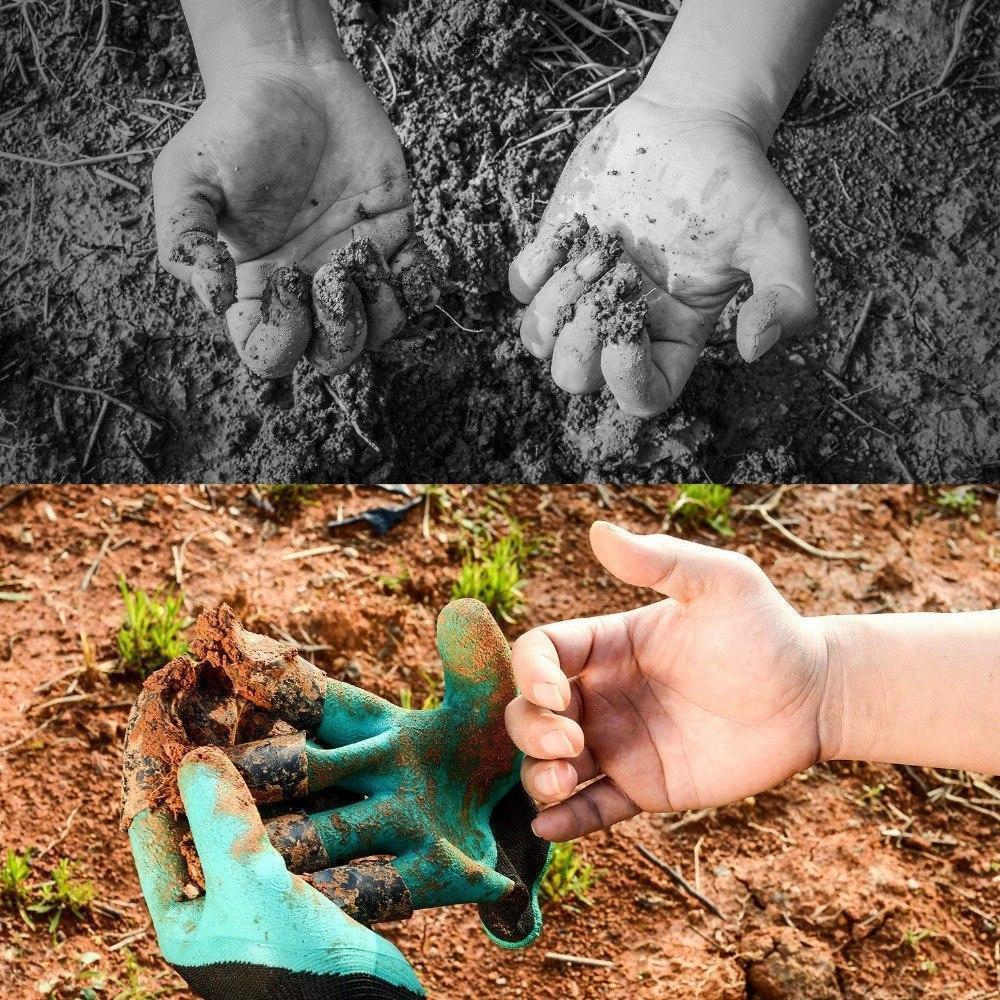 Universal Garden Gloves With Claws For Digging-xinru