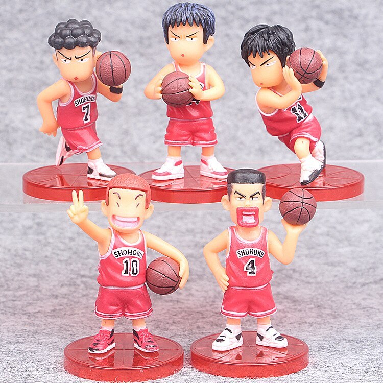 Slam Dunk PVC Action Figures Dolls Boys Toys Doll Birthday Christmas Gifts-xinru