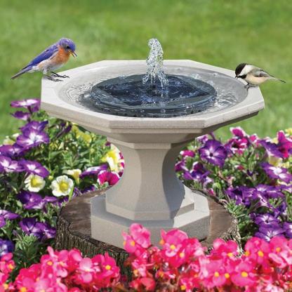 Solar Fountain Floating Fountain Pump For Bird Bath Garden-xinru