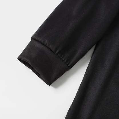 Plus Size Snowman Printed Plaid Design Christmas Family Matching Pajamas-xinru shop