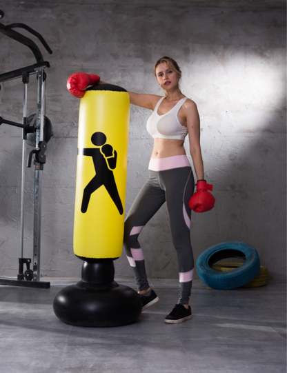 Fitness Inflatable Vertical Boxing Column Thickened 1.6 Meters High-xinru shop