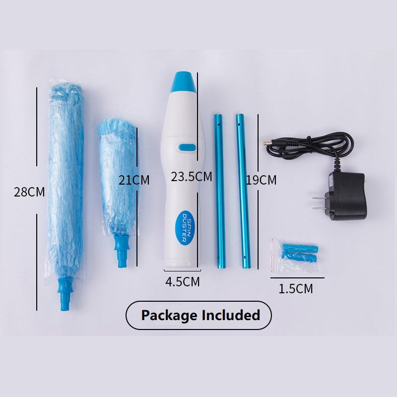 Electric Rotary Duster Feather Duster Brush Duster-xinru