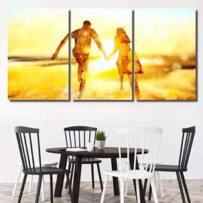 Watercolor Painting Couple-xinru shop