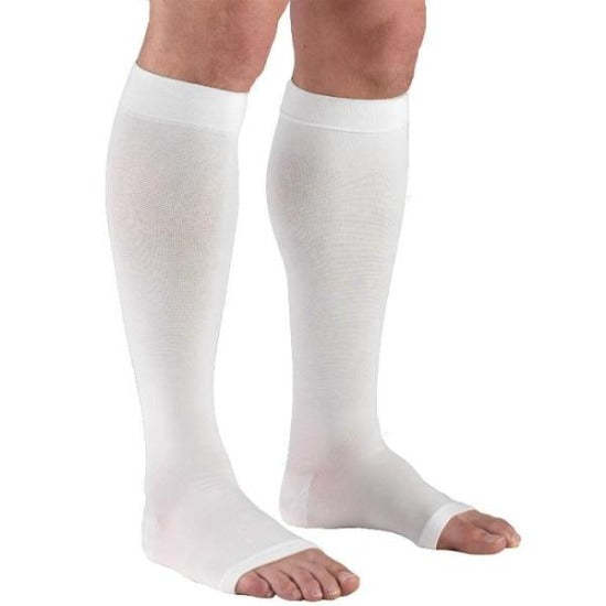 Open Toe Compression Socks - Easy to Put On Toeless Support Stockings!-xinru