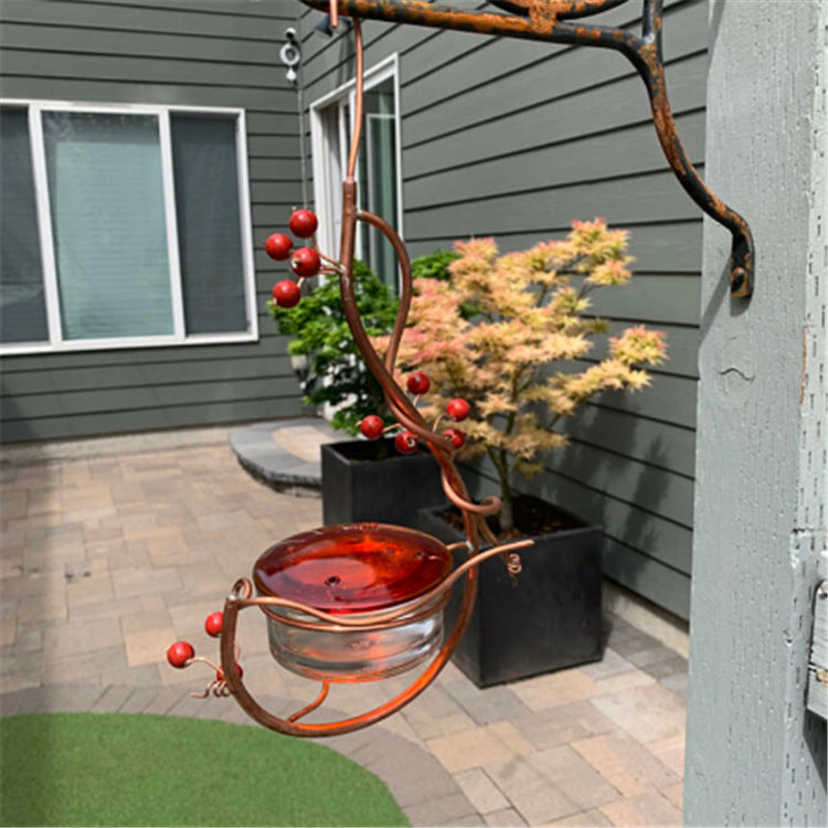 Early Spring Red Berries Hummingbird Feeder-xinru