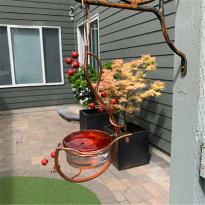 Early Spring Red Berries Hummingbird Feeder-xinru