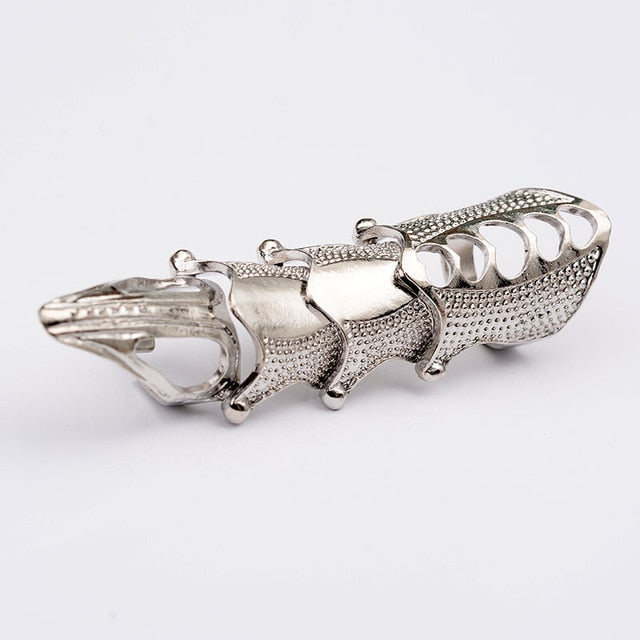 Gauntlet Finger Resizable Rings-xinru
