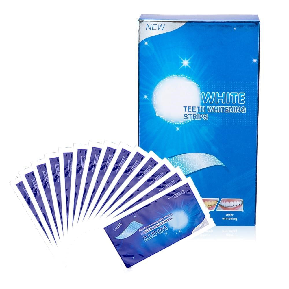 Teeth Whitening No Sensitivity Stripes Whitening Kit-xinru