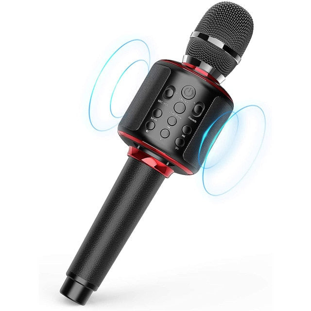 Portable Handheld Wireless Bluetooth Microphone Speaker-xinru