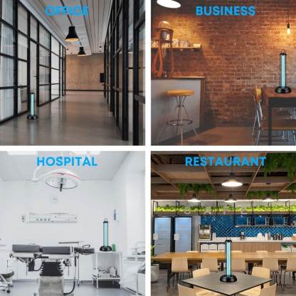 UV-C Sanitizing Light Disinfection Room Lamp: Glow Tower-xinru shop