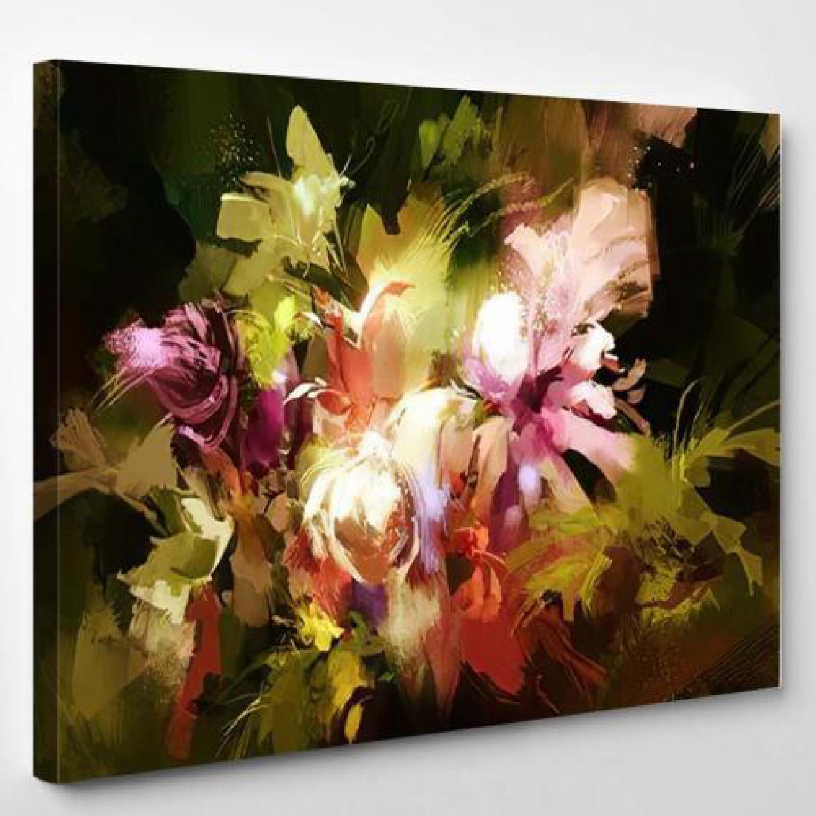 Digital Painting Abstract Flowers-xinru shop