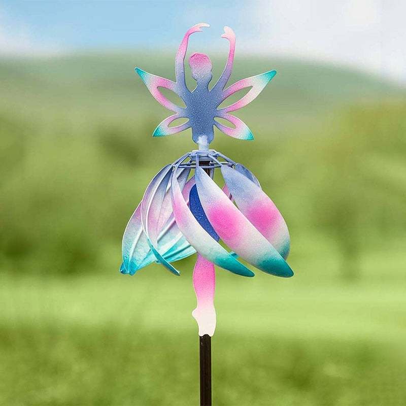 Innovative Whimsical Fairy Ballerina Wind Spinner-xinru