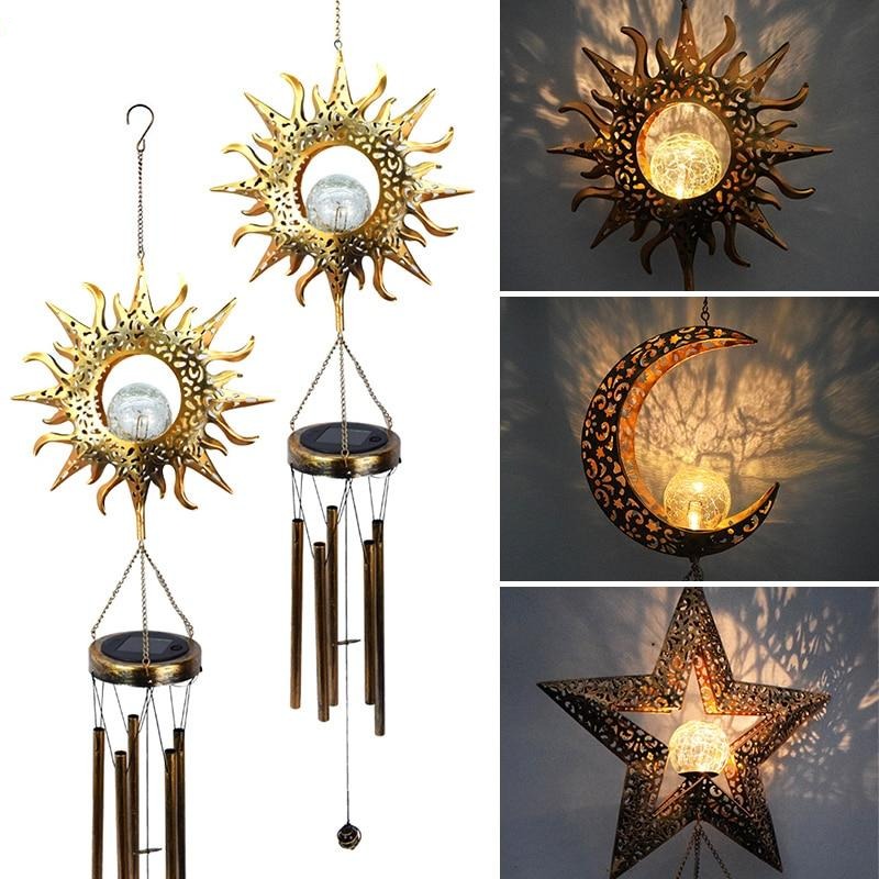 Outdoor Wind Chimes Solar Lights-xinru shop