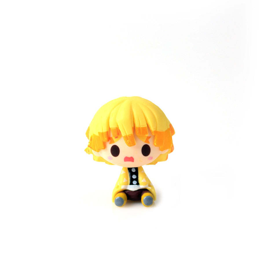 Demon Slayer Cute Figure Toy Anime Pvc Action Figure Toys Collection For Model-xinru