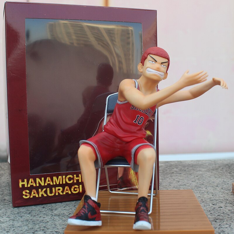 Slam Dunk GK Model Shohoku Coach Anzai And Hanamichi Sakuragi pvc Action Figure-xinru