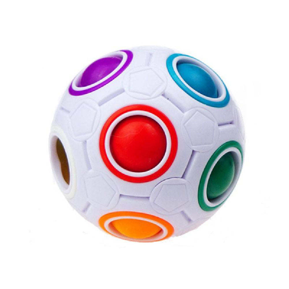 Magic Fidget Ball Novelty Toy Rainbow Puzzle-xinru