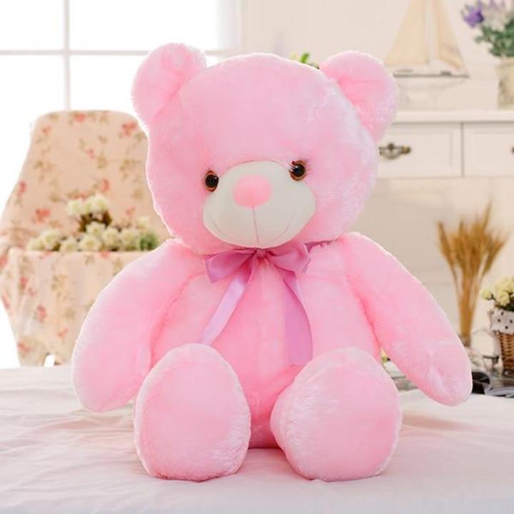 Glow Bear LED Light Up Plush 3D Stuffed Animal-xinru