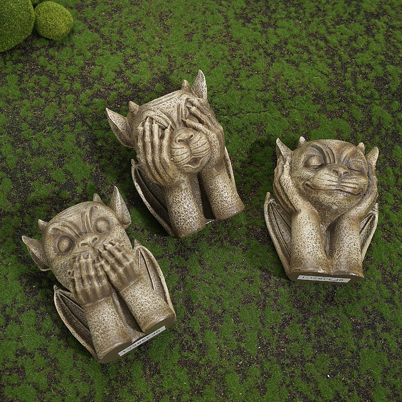 3 Styles Funny Resin Garden Plant Pot-xinru