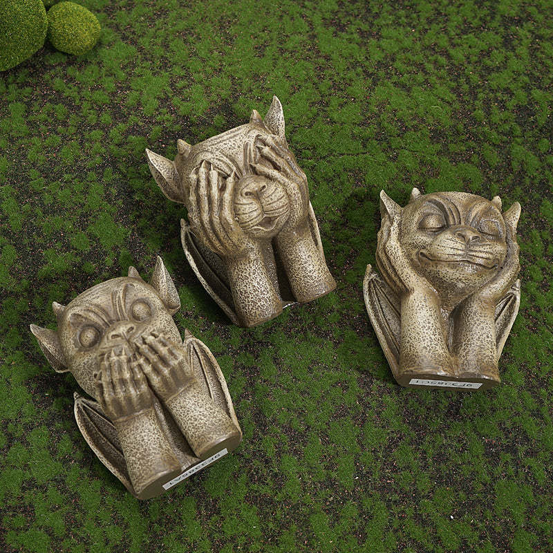 3 Styles Funny Resin Garden Plant Pot-xinru