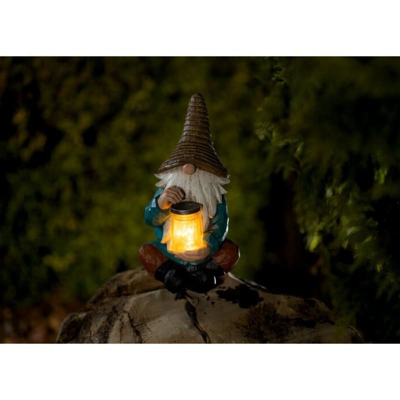 Firefly Jar Gnome Decor Garden Light-xinru