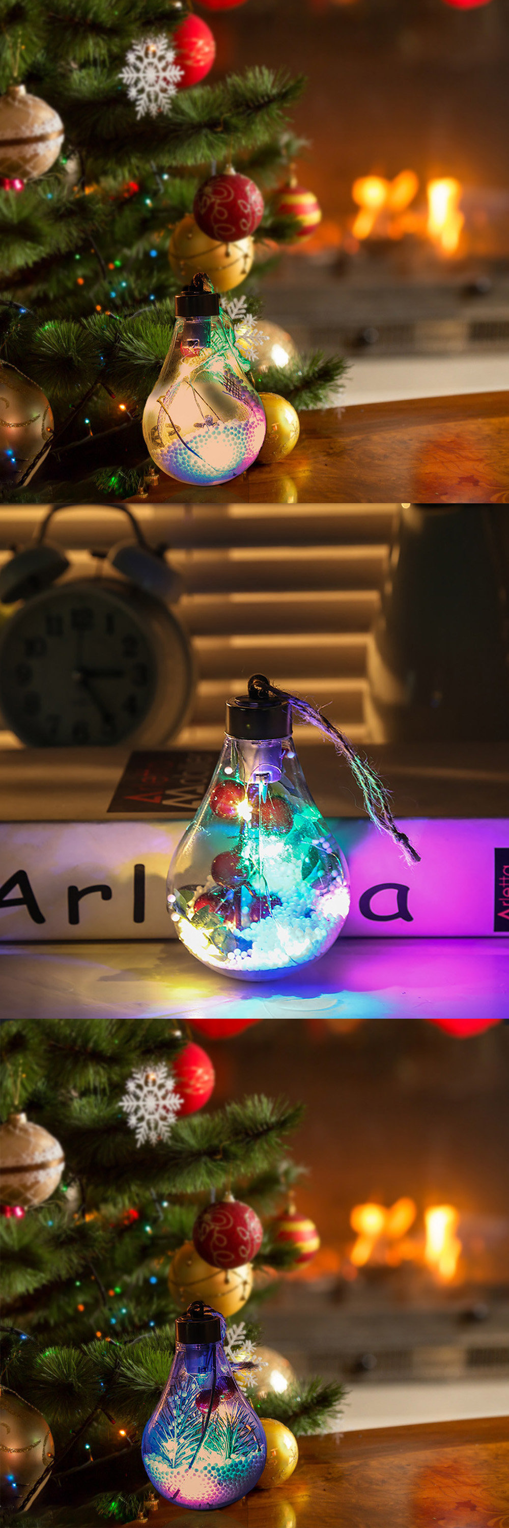 Christmas LED Light Bulb Decorate With Style