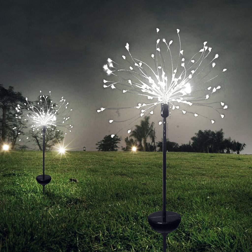 Solar Powered Outdoor Dandelion Fireworks Lights String-xinru