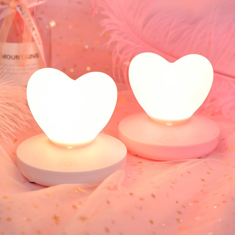 Rechargeable Romantic Energy Saving Bedroom Bedside Night Light-xinru
