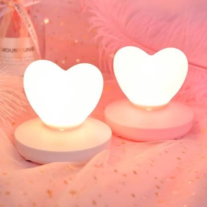 Rechargeable Romantic Energy Saving Bedroom Bedside Night Light-xinru