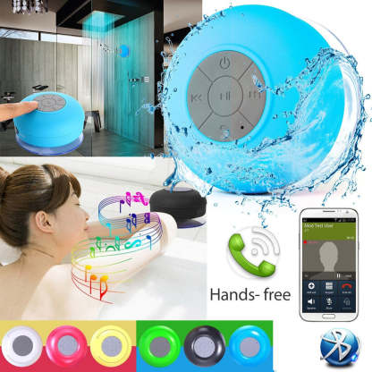 Mini Wireless Waterproof Bluetooth Shower Speaker-xinru