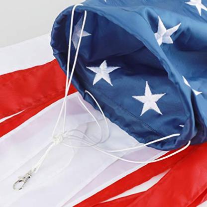 American Flag Windsock outdoor Embroidered Stars Stripes USA flag 40 Inch-xinru