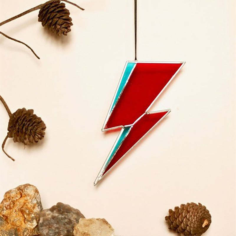 Acrylic Lightning Sun Catcher Window Car Interior Mirror Hanging Home Decor-xinru