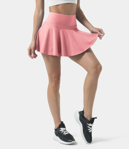 Women's Athletic High Waisted Tennis Skirts With Pockets-xinru shop