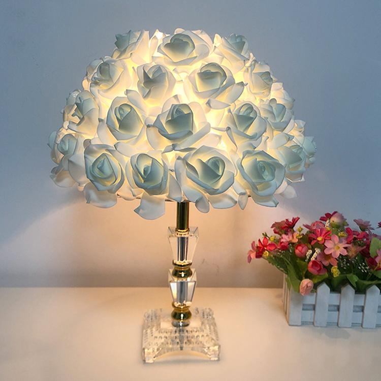 Crystal Rose Bouquet Lamp Rose Tree Table Lights-xinru shop