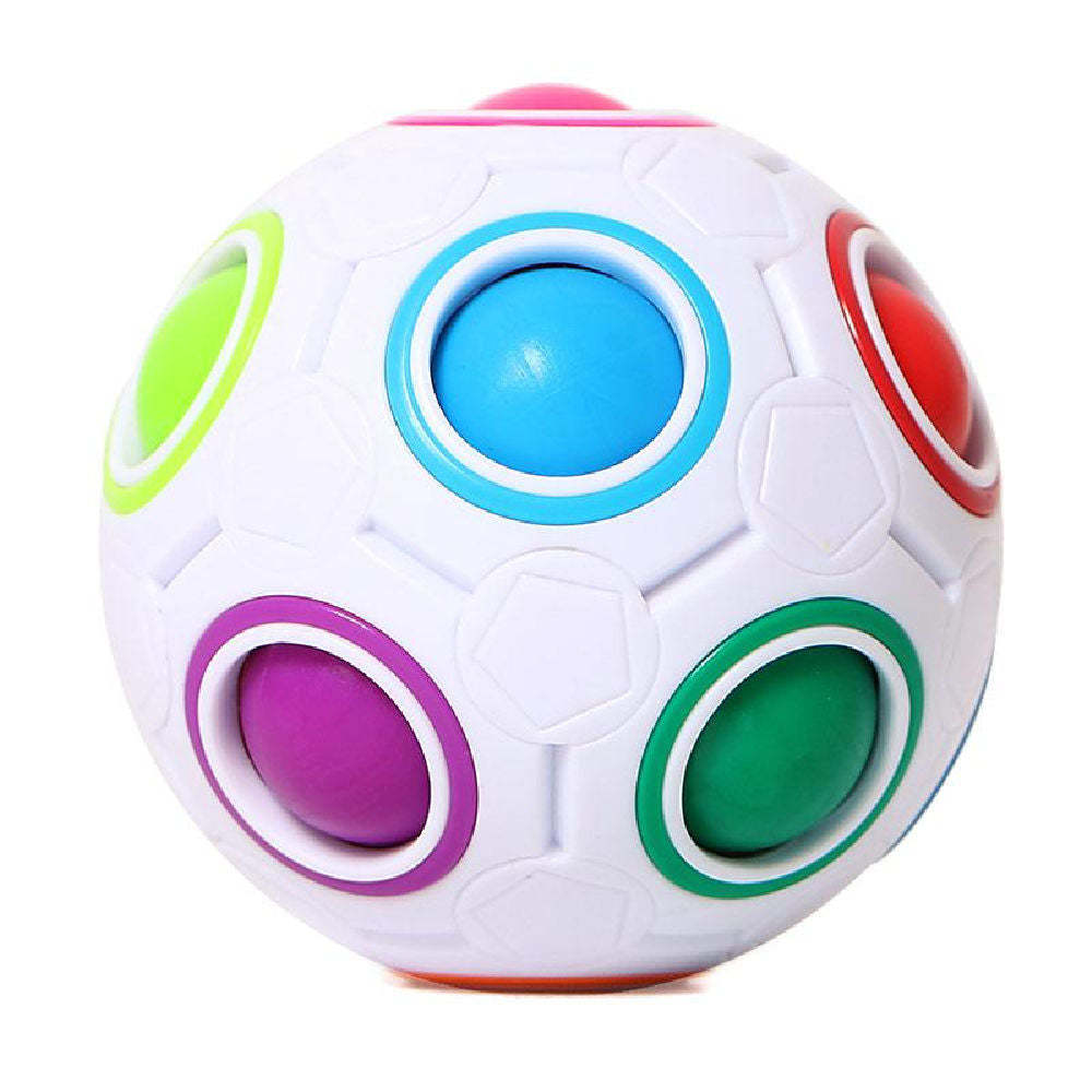 Magic Fidget Ball Novelty Toy Rainbow Puzzle-xinru
