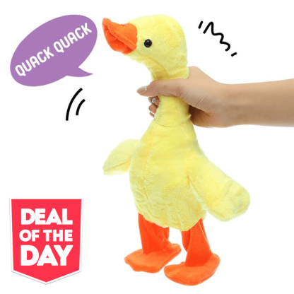 Educational Toy Talking Duck Plush-xinru