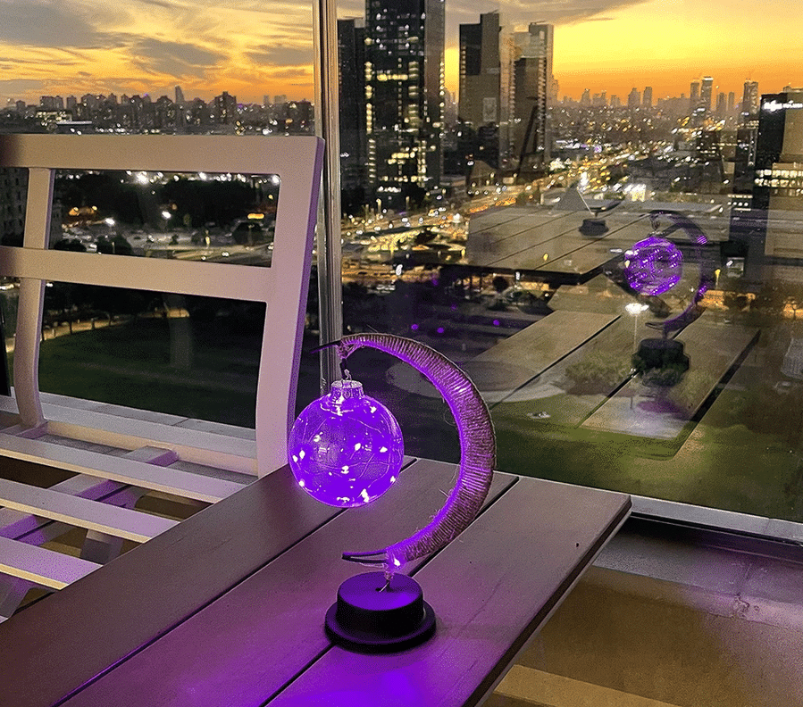 The Enchanted Moon Lamp Sparkly Lamps-xinru